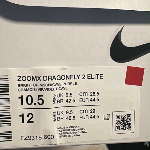 Nike Track Spikes size 10.5 men’s - Picture 2 of 2